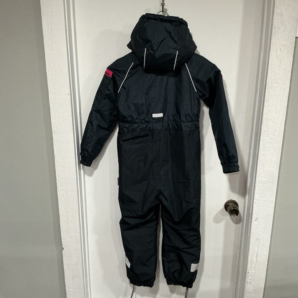 Premont Insulated One Piece Snowsuit, Waterproof Hooded, Blue, Girls Size 7, Ski - Picture 7 of 12